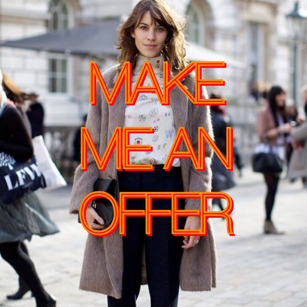 All offers welcome!